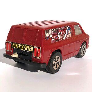 Mattel Power Shifters Warpath Chevrolet Super Van Vintage 1976 Hong Kong AS IS